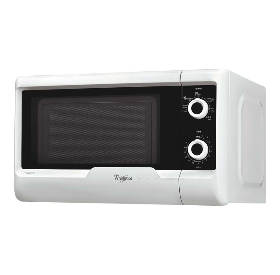 Mini- ja mikroaaltouunit - Whirlpool MWD 120 WH - mikrobølgeovn med grill - fritstående - hvid - MWD120WH