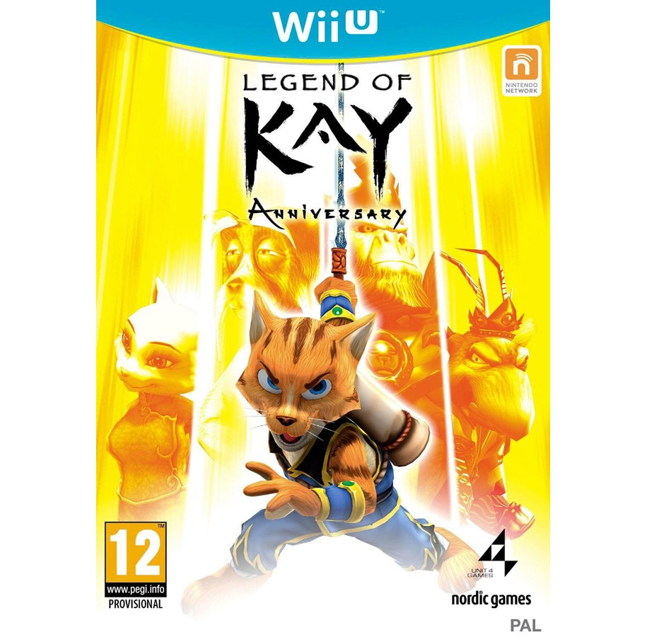 Pelit - Legend of Kay: Anniversary - Nintendo Wii U - Toiminta - 9006113007944