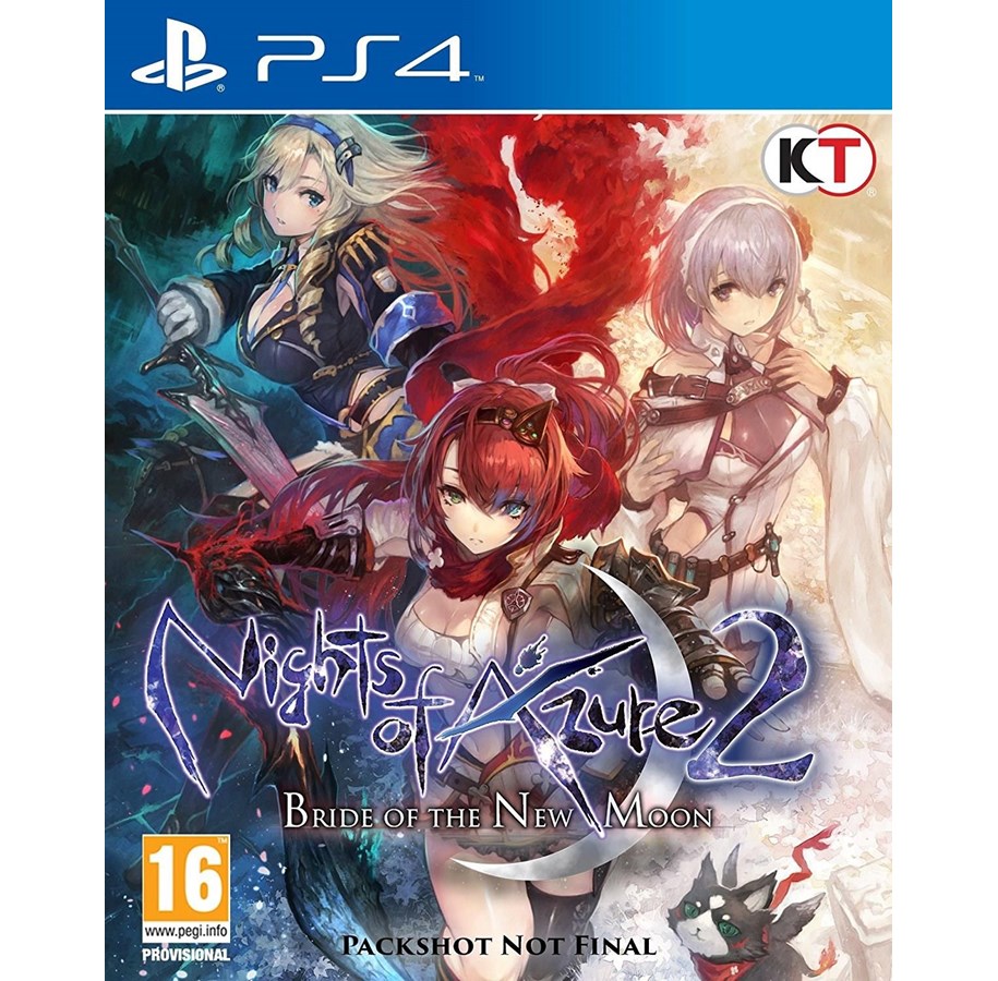 Pelit - Nights of Azure 2: Bride of the New Moon - Sony PlayStation 4 - RPG - 5060327534096
