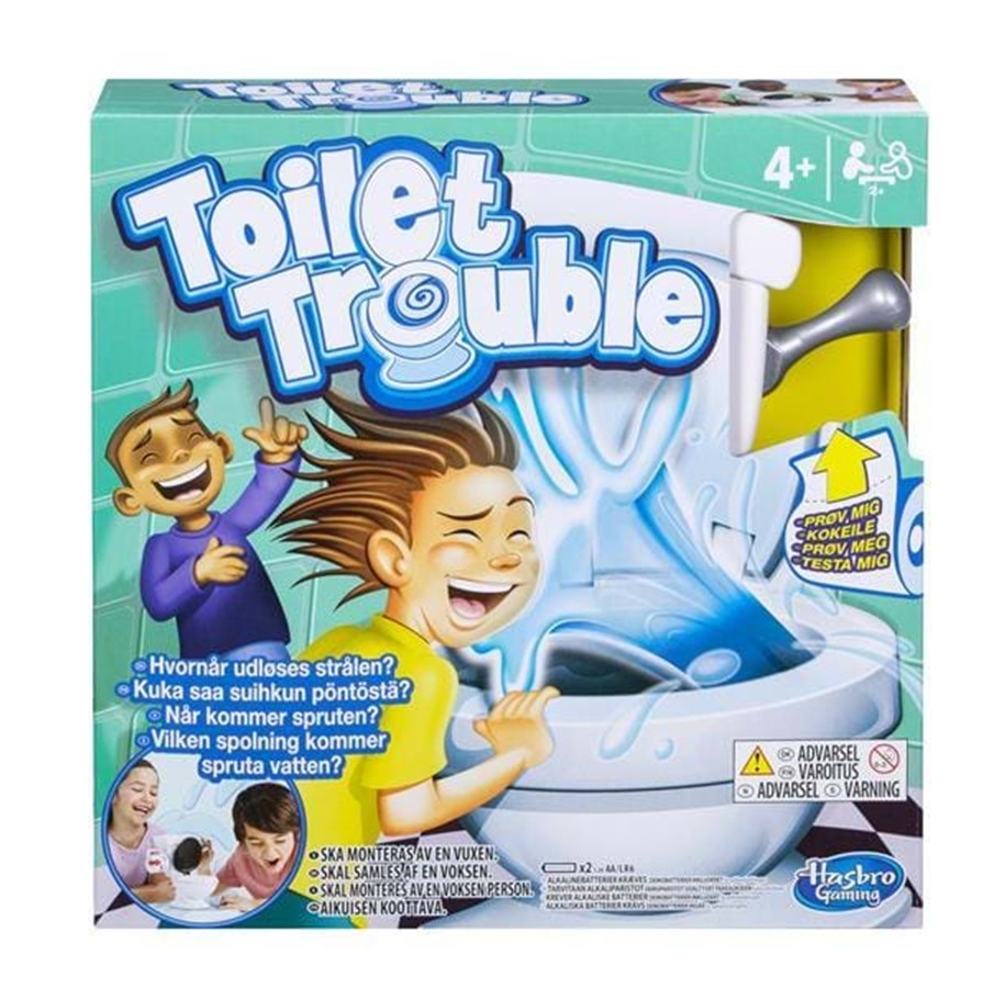 Lautapelit - Hasbro HGA Toilet Trouble - C04471790