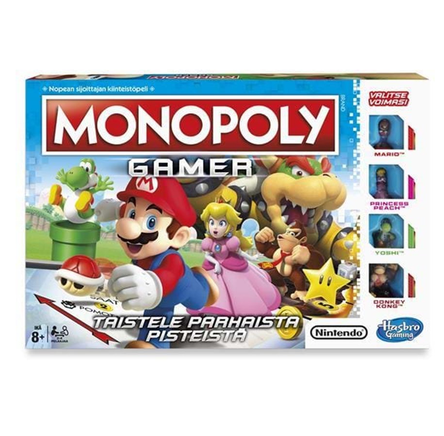 Lautapelit - Hasbro HGA Monopoly Gamer FI - C18151090