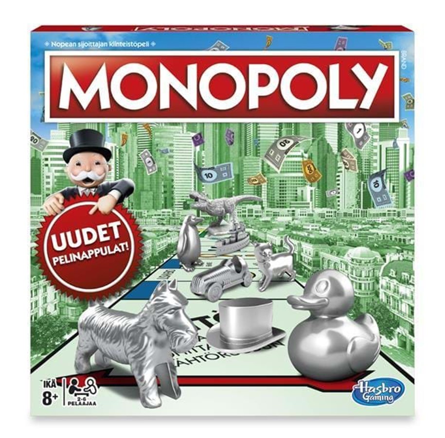 Lautapelit - Hasbro HGA Classic Monopoly FI - C10091091