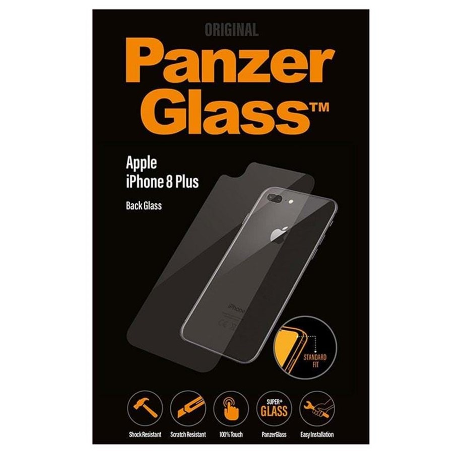Puhelintarvikkeet - Näytönsuojat - PanzerGlass Apple iPhone 8 Plus (Back) - PANZER2630