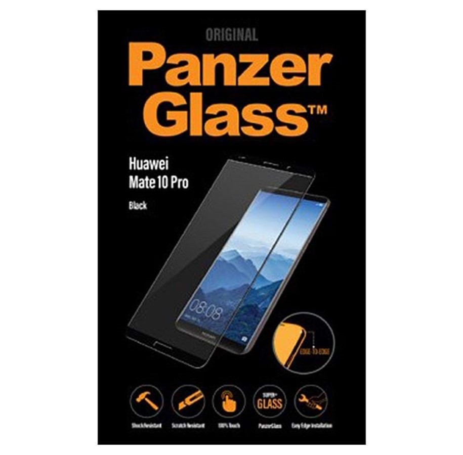 Puhelintarvikkeet - Näytönsuojat - PanzerGlass Huawei Mate 10 Pro - Black - PANZER5286