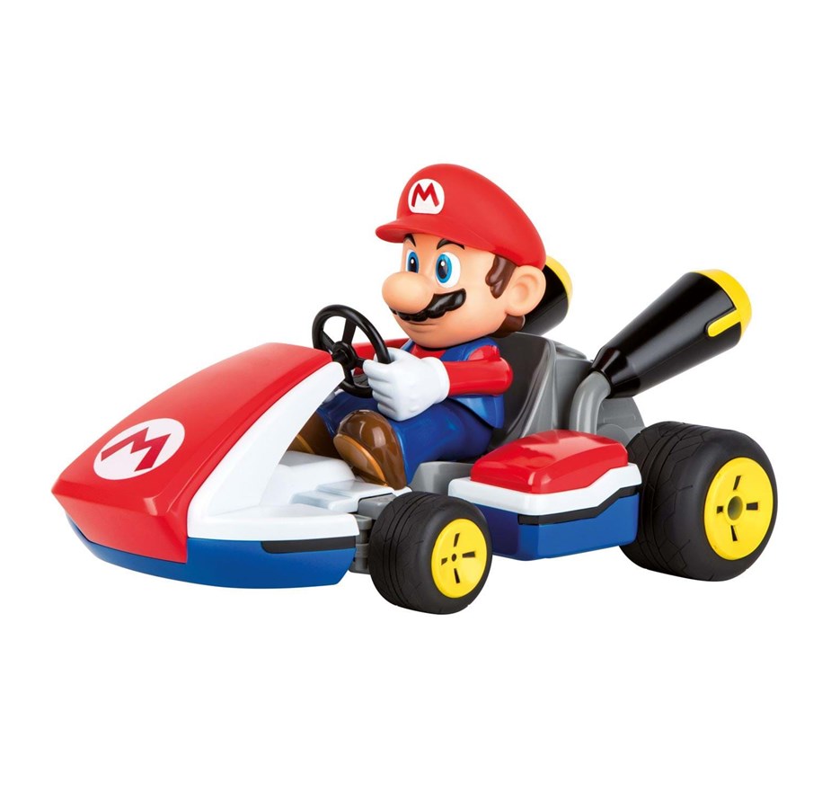 Kauko-ohjattavat - Carrera RC 2.4GHz Mario Kart™ Mario - Race Kart with Sound - 9003150621072
