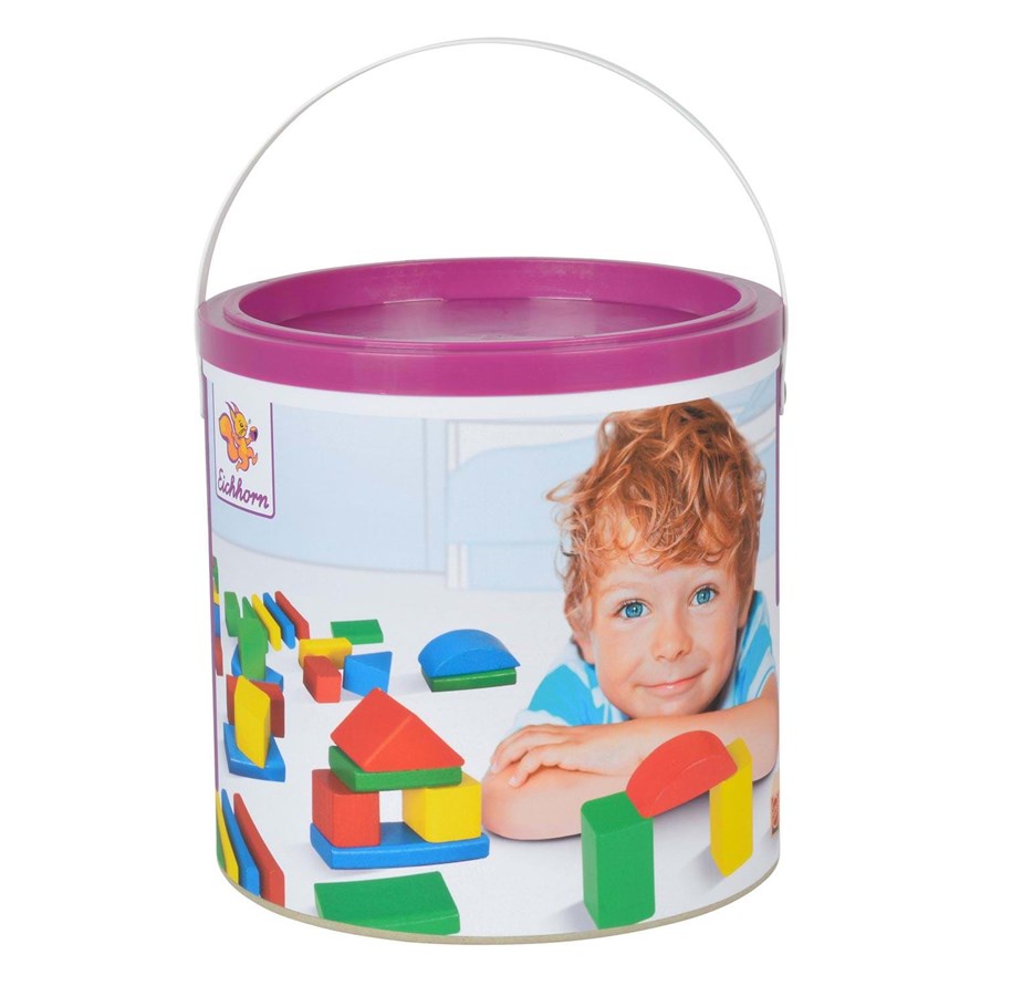 Puulelut - Eichhorn Wooden Blocks Color 100 pcs - 100010151
