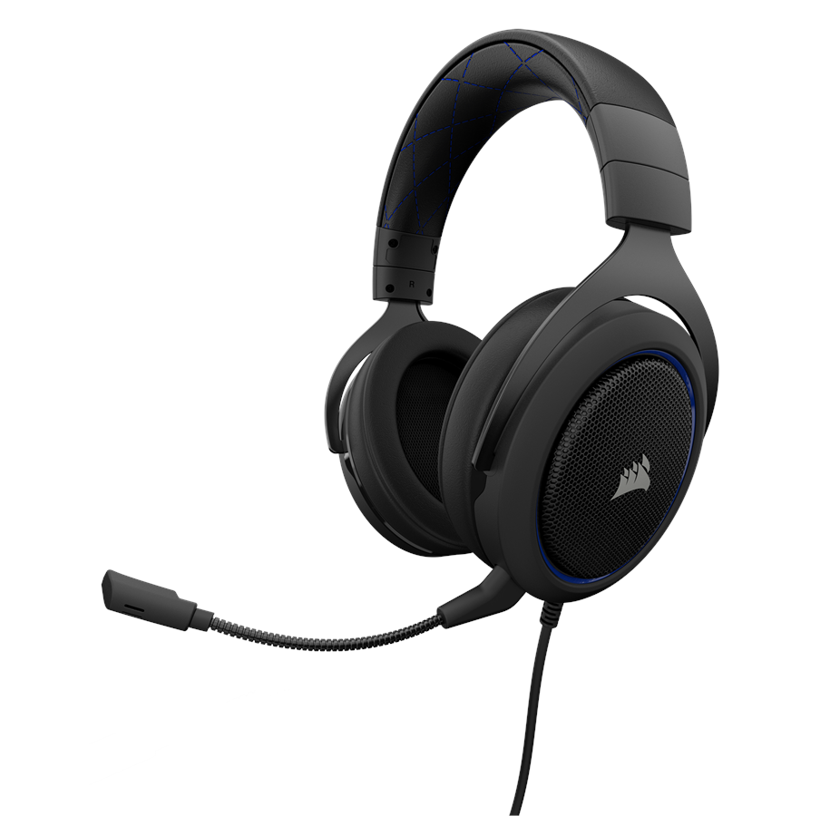 Kuulokkeet - Corsair HS50 STEREO - Blue - CA-9011172-EU