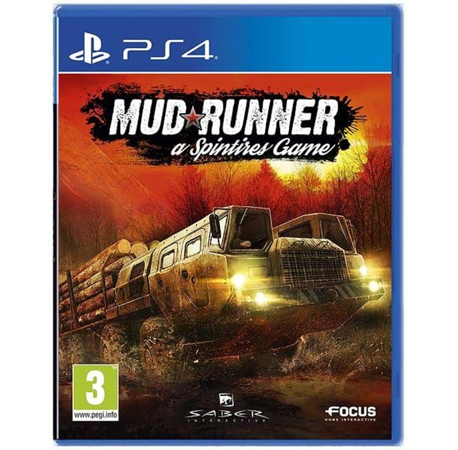Pelit - Spintires: Mudrunner - Sony PlayStation 4 - Simulaatio - 3512899119345