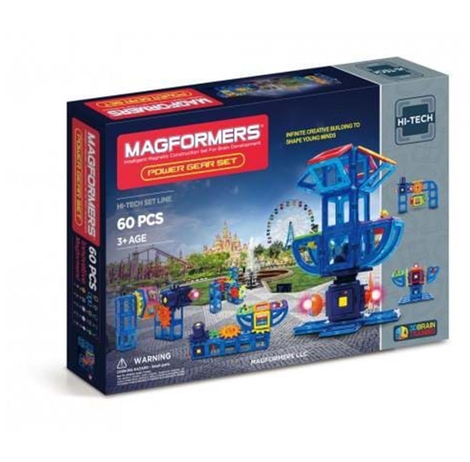Rakennussarjat - Magformers - Smart Set - 60 pcs /Construction Toy - 8809134367643