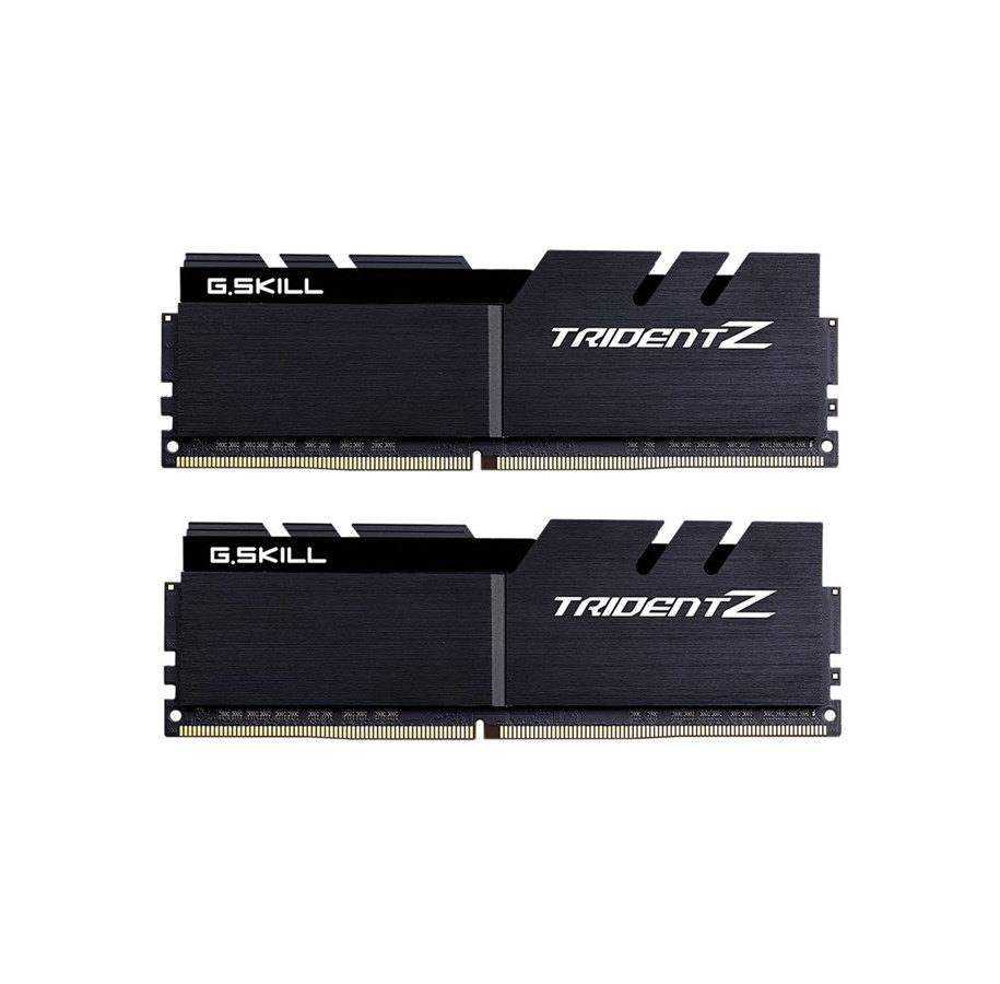 RAM - G.Skill Trident Z DDR4-4600 - 16GB - CL19 - Dual Channel (2 pcs) - Intel XMP - Musta - F4-4600C19D-16GTZKKC