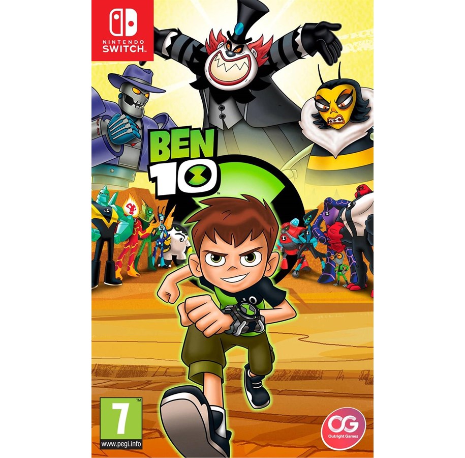 Pelit - Ben 10 (Code in a Box) - Nintendo Switch - Toiminta - 5060528039987
