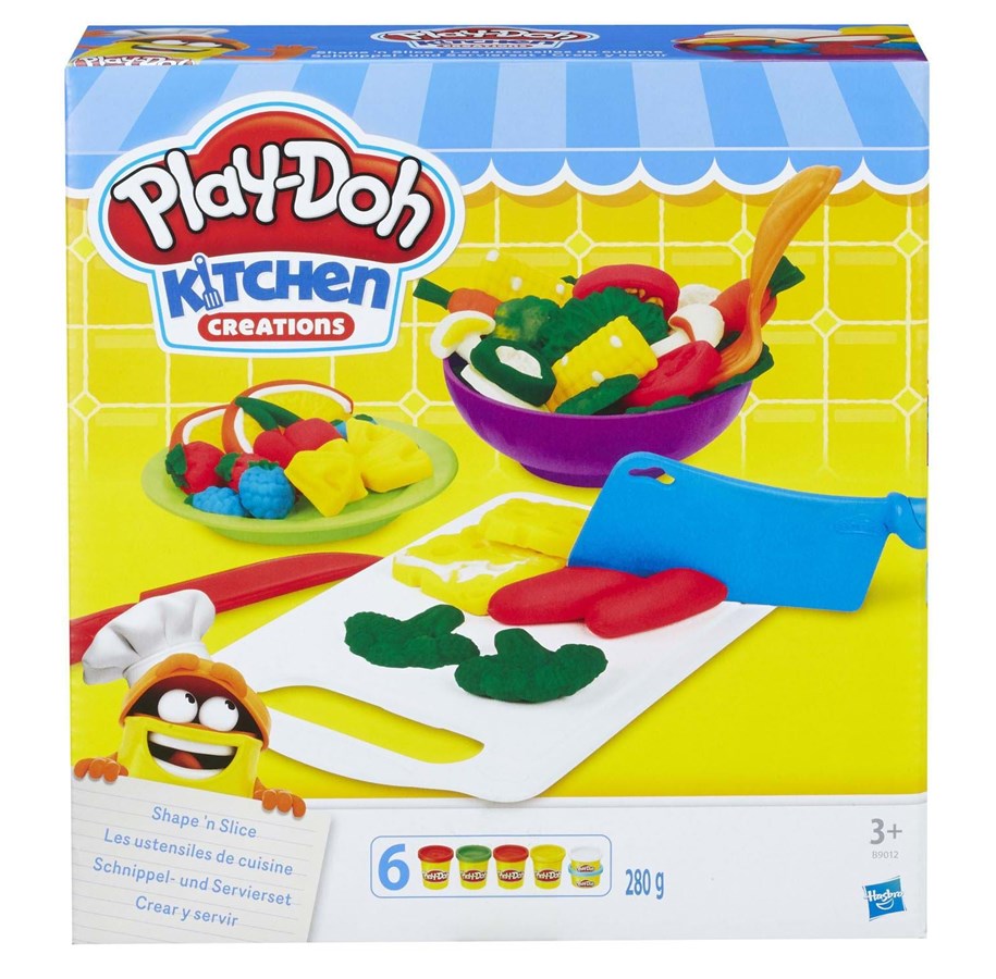 Rakennussarjat - Hasbro Play-Doh Shape -N Slice - B9012