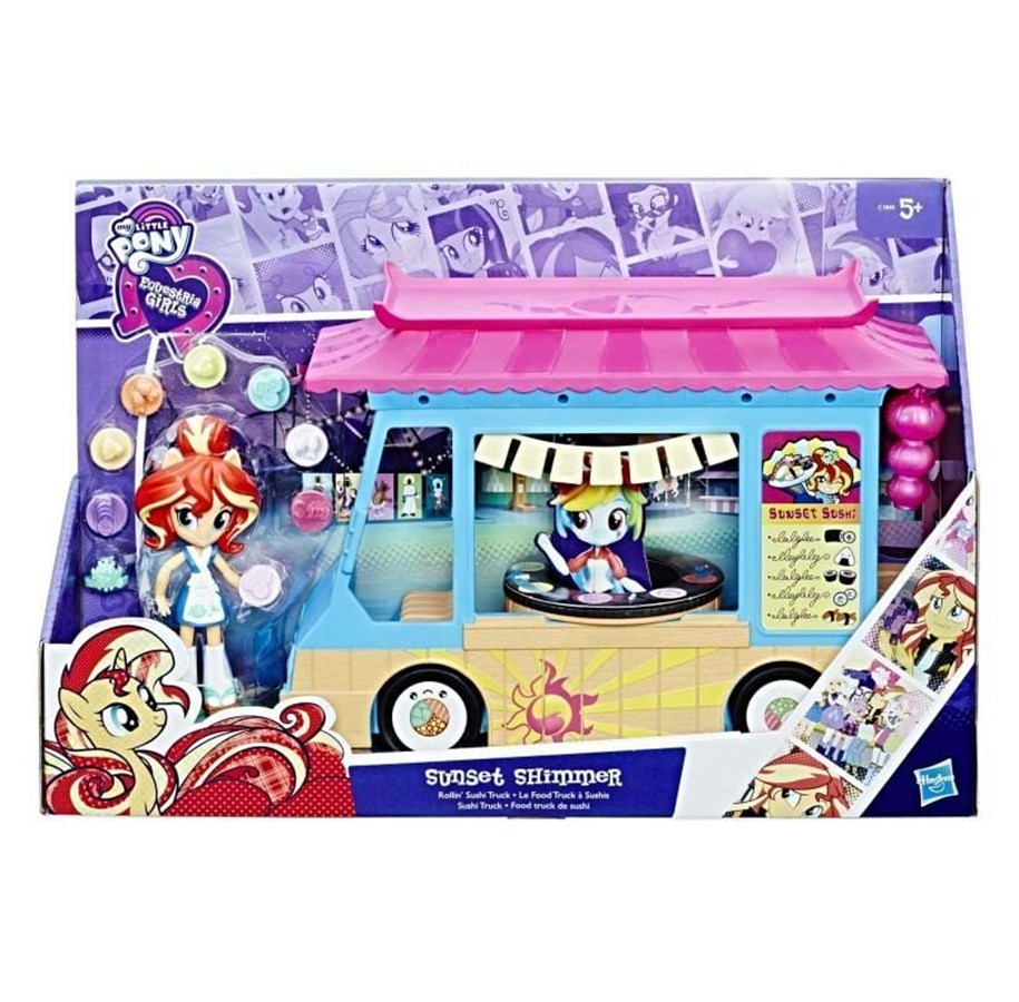 Hahmot - Hasbro My Little Pony Minis Sunset Shimmer Sushi Playset - C1840EU40