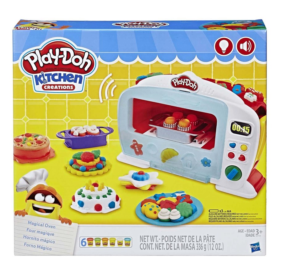 Rakennussarjat - Hasbro Play-Doh Magic Oven - B9740