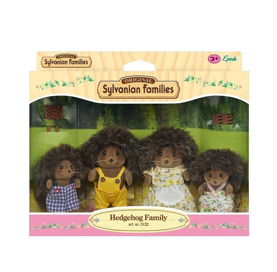 Nuket, pehmolelut ja oheistarvikkeet - Sylvanian Families Hedgehog Family - 3122