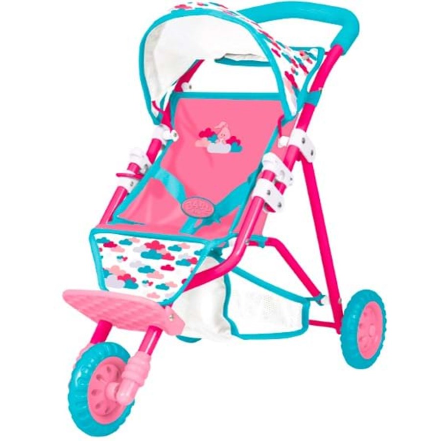 Nuket, pehmolelut ja oheistarvikkeet - Baby Born 3 Wheel Stroller - 870902