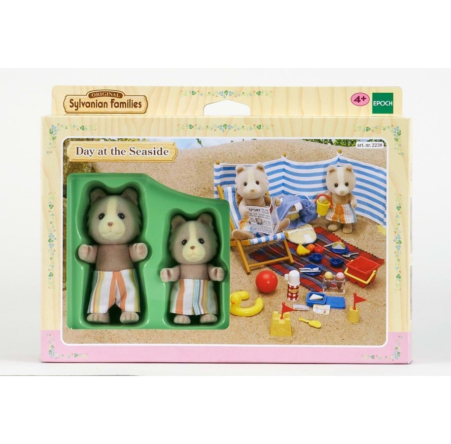 Nuket, pehmolelut ja oheistarvikkeet - Sylvanian Families Day at the Seaside Set - 541617