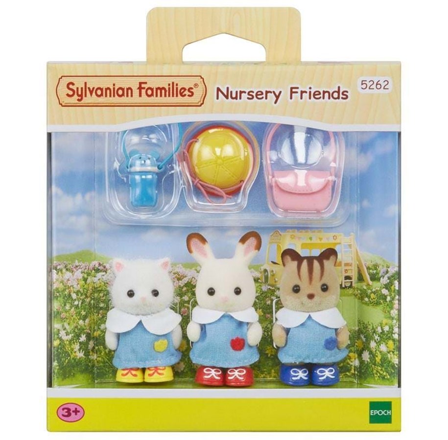 Nuket, pehmolelut ja oheistarvikkeet - Sylvanian Families Päiväkotiystävät - 5262