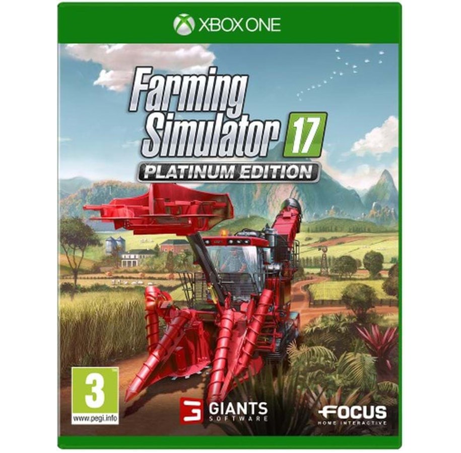 Pelit - Farming Simulator 17: Platinum Edition - Microsoft Xbox One - Simulaatio - 3512899119116