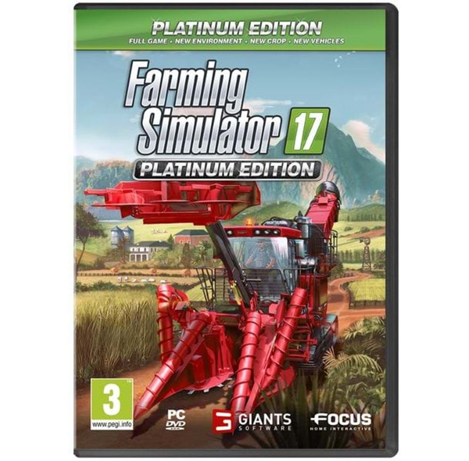Pelit - Farming Simulator 17: Platinum Edition - Windows - Simulaatio - 3512899118744