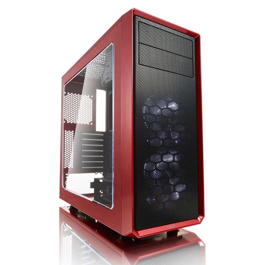 Kotelot - Fractal Design Focus G - Mystic Punainen - Kotelot - Miditower - Punainen - FD-CA-FOCUS-RD-W