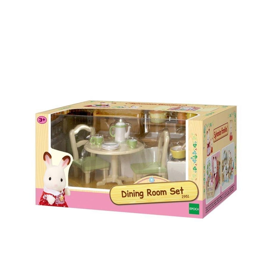 Nuket, pehmolelut ja oheistarvikkeet - Sylvanian Families Country Kitchen Set - 2951