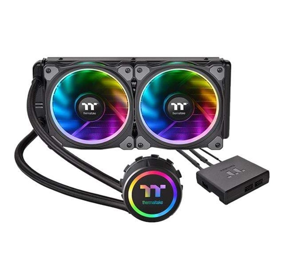 DIY Vesijäähdytys - Thermaltake Floe Riing RGB 240 TT Premium Edition - CL-W157-PL12SW-A