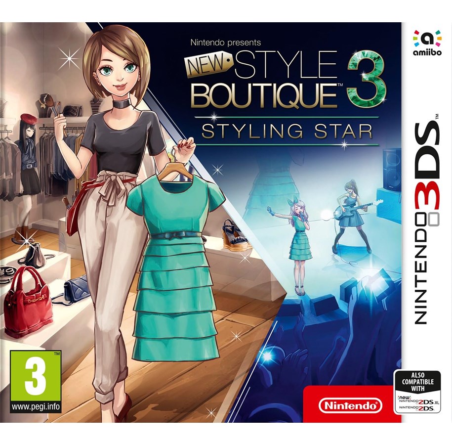 Pelit - New Style Boutique 3: Styling Star - Nintendo 3DS - Lifestyle - 045496476649