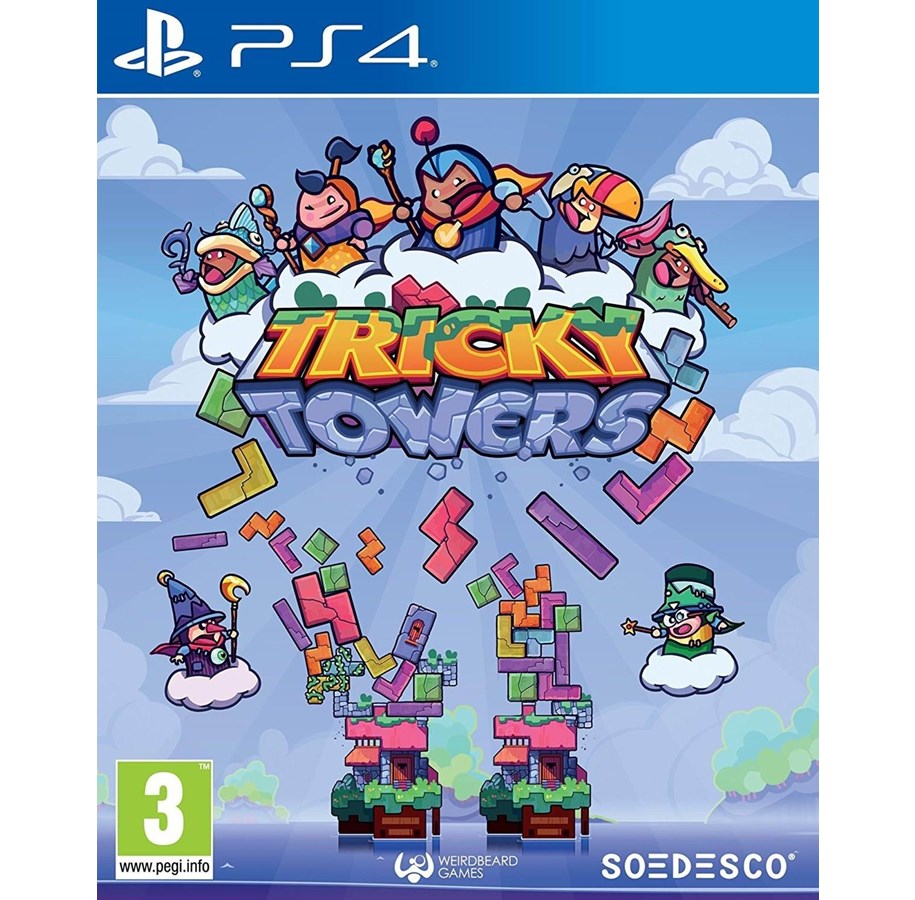 Pelit - Tricky Towers - Sony PlayStation 4 - 16 - Pulma - 8718591184741
