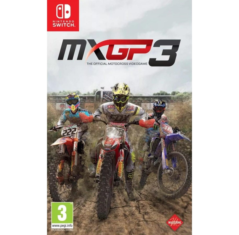 Pelit - MXGP 3: The Official Motocross Videogame - Nintendo Switch - 12 - Kilpa-ajo - 8059617107178