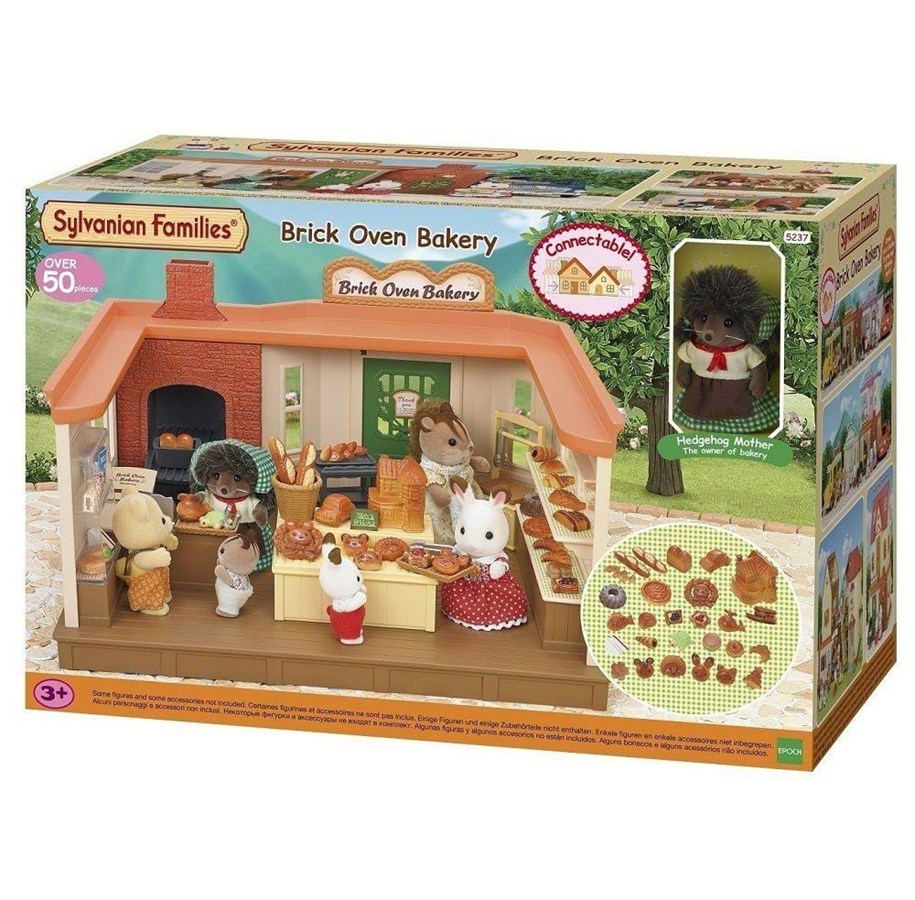 Nuket, pehmolelut ja oheistarvikkeet - Sylvanian Families Brick Oven Bakery - 5237