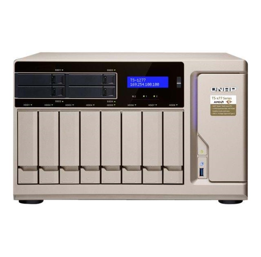 NAS-Palvelimet - QNAP TS-1277 - NAS-Palvelimet - TS-1277-1600-8G