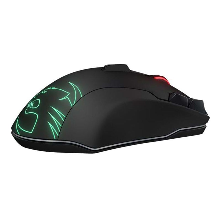 Hiiret - ROCCAT Leadr - Pelihiiri - Optinen - 14 painiketta - Musta RGB-valolla - ROC-11-852