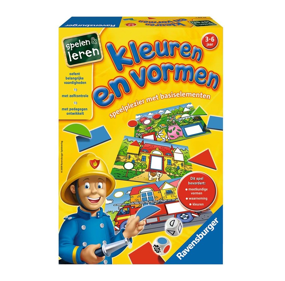 Lautapelit - Ravensburger Colors and shapes - 243365