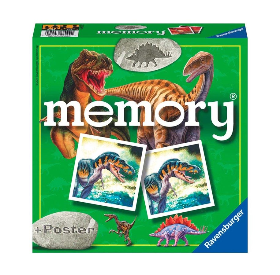 Lautapelit - Ravensburger Dinosaurs Memory - 220991
