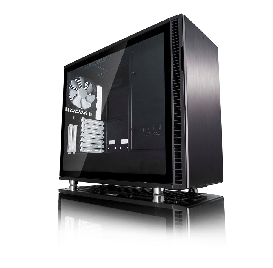 Kotelot - Fractal Design Define R6 TG - Musta - Kotelot - Miditower - Musta - FD-CA-DEF-R6-BK-TG