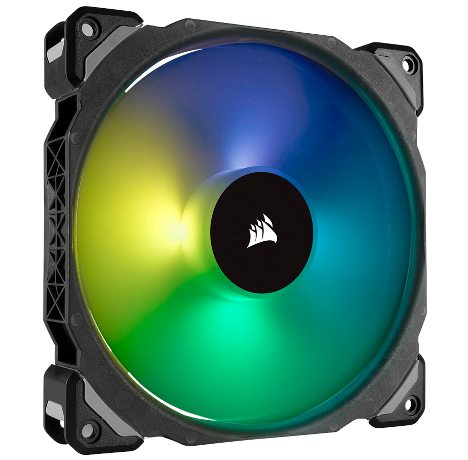Kotelotuuletin - Corsair ML140 PRO RGB Single Pack - Kotelotuuletin - 140mm - Musta RGB LED valolla - 20 dBA - CO-9050077-WW
