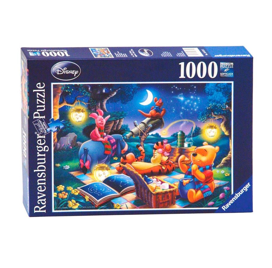 Palapelit - Ravensburger Winnie the Pooh - 1000pcs - 158751