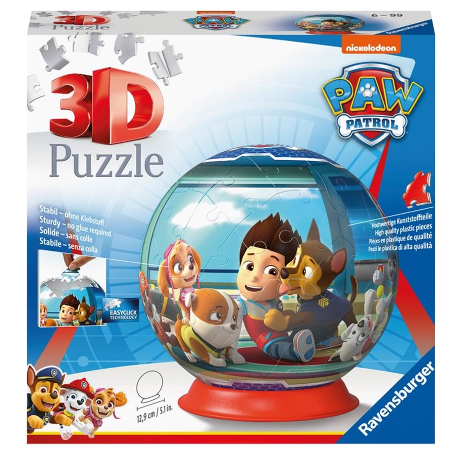 Palapelit - Ravensburger Paw Patrol 72. palapelipallo 3D Palapeli - 10312186