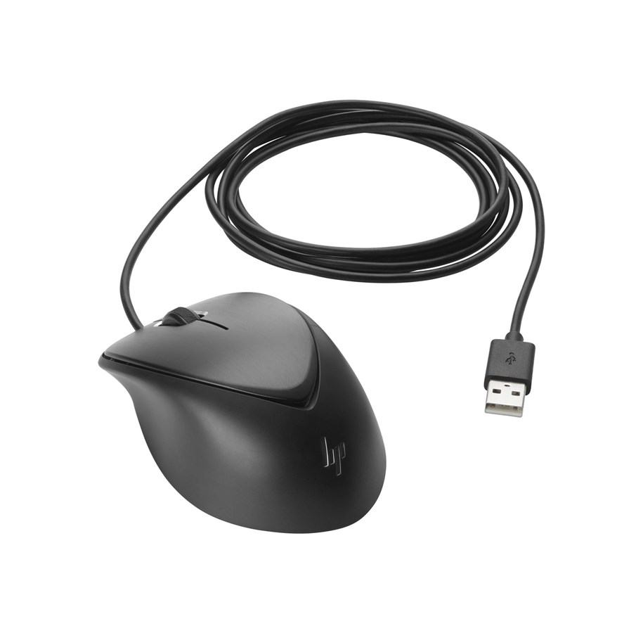 Hiiret - HP Premium USB Mouse - Hiiri - Laser - 3 painiketta - Musta - 1JR32AA