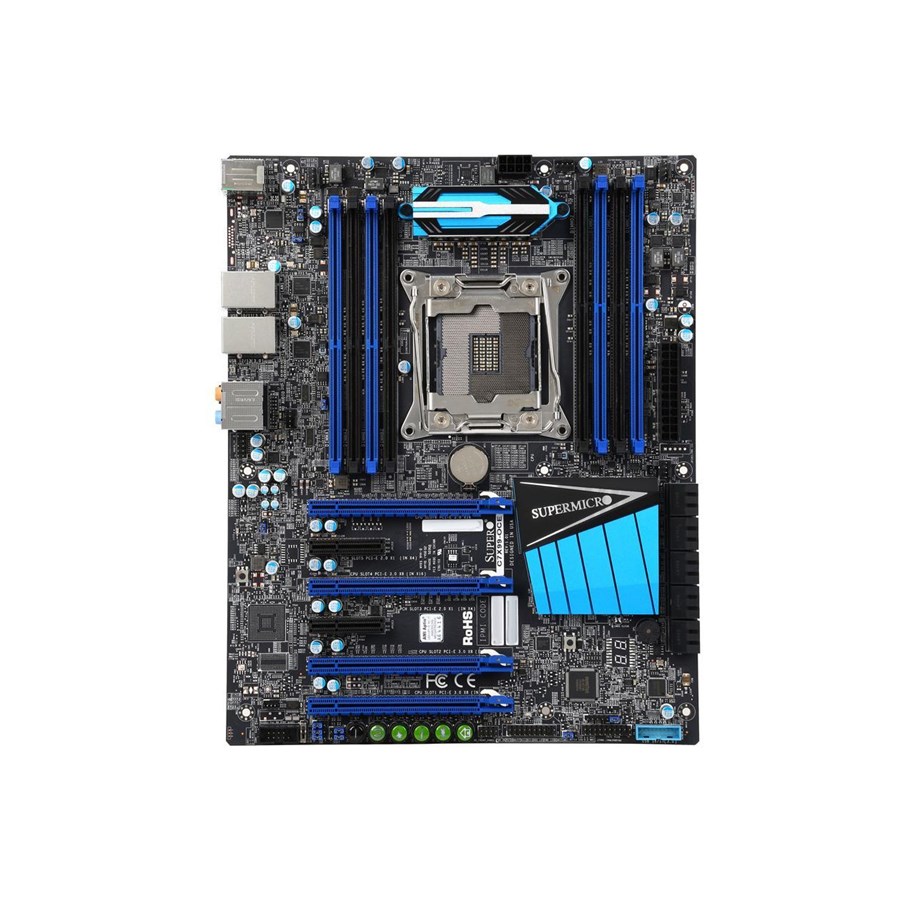 Emolevy - Supermicro C7X99-OCE Emolevy - Intel X99 Express - Intel LGA2011-V3 socket - DDR4 RAM - ATX - MBD-C7X99-OCE-O