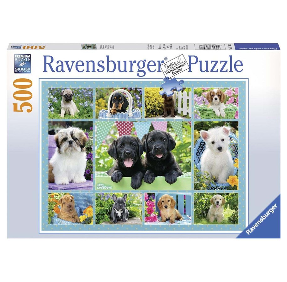 Palapelit - Ravensburger Pruning Dogs 500pcs. - 147083
