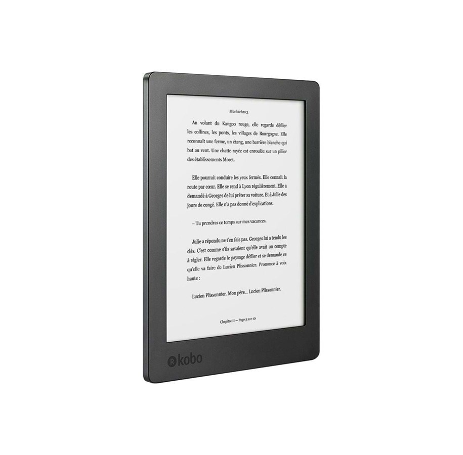 E-kirjan lukulaite - Kobo Aura H2O - eBook læser - 8 GB - 6.8" - N867-KU-BK-K-EP