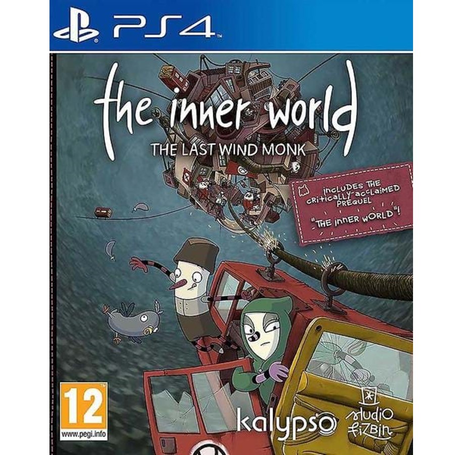 Pelit - The Inner World: The Last Wind Monk - Sony PlayStation 4 - Seikkailu - 4260458360699