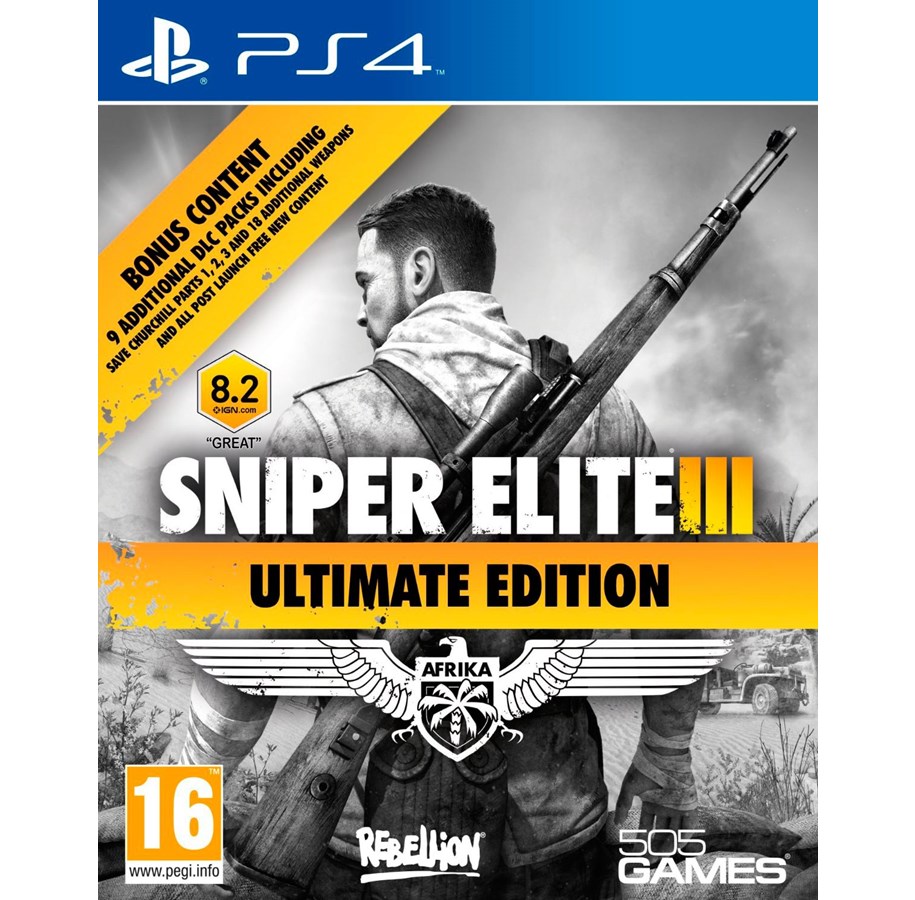 Pelit - Sniper Elite 3: Ultimate Edition - Sony PlayStation 4 - Toiminta - 8023171036441