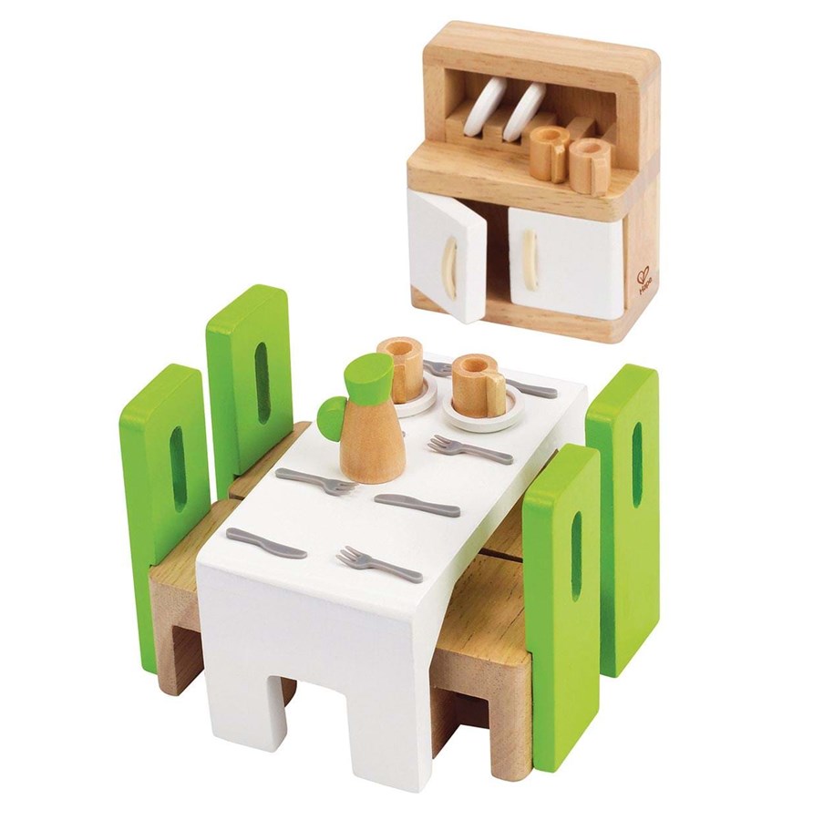 Puulelut - Hape Dollhouse Dining Room - 5698