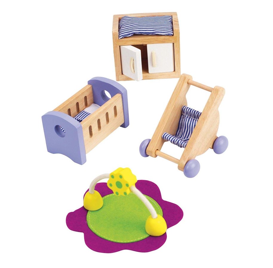 Puulelut - Hape Dollhouse Baby Room - 5700