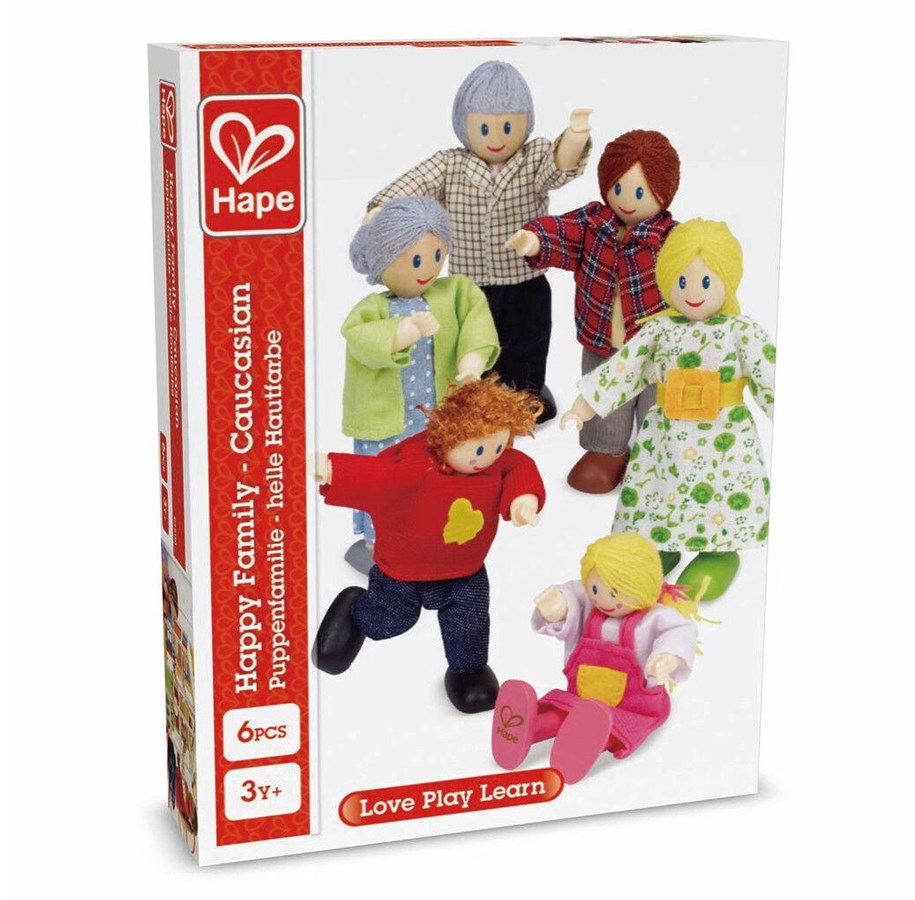 Puulelut - Hape Nukkekotiperhe - 5684