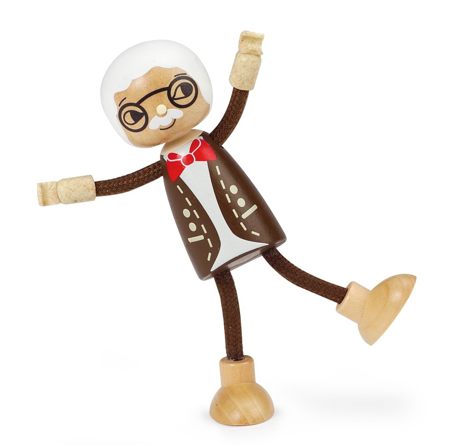 Puulelut - Hape Grandpa Doll - E3503