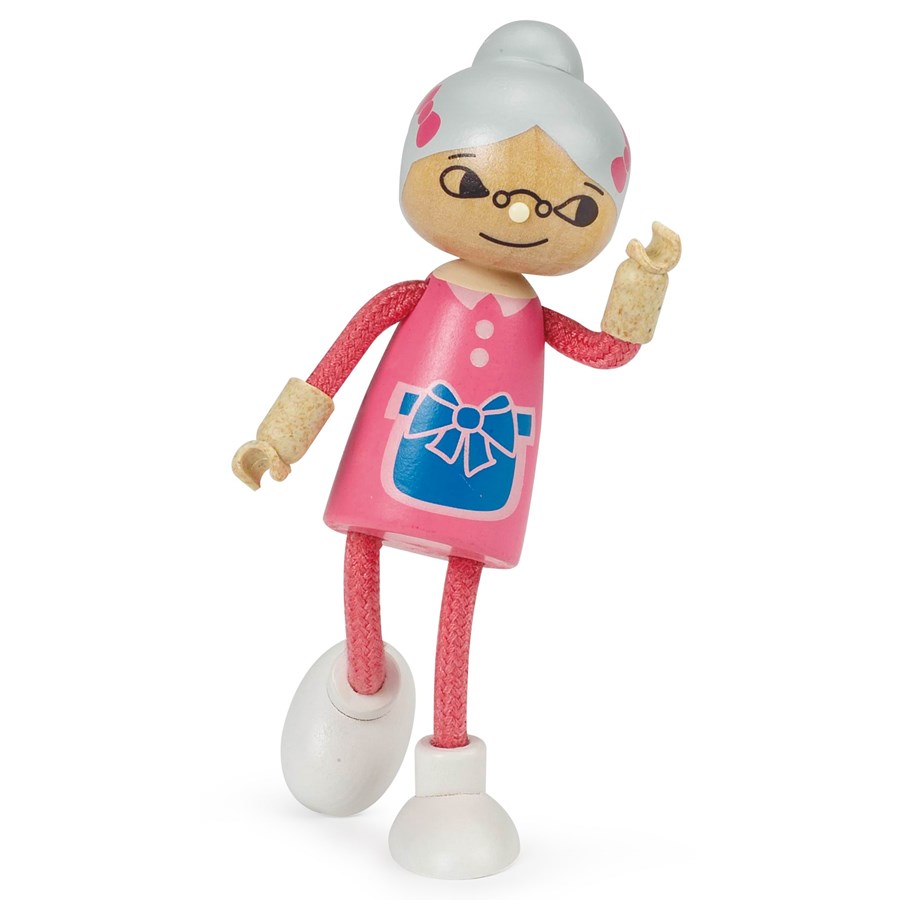Puulelut - Hape Grandma Doll - E3504